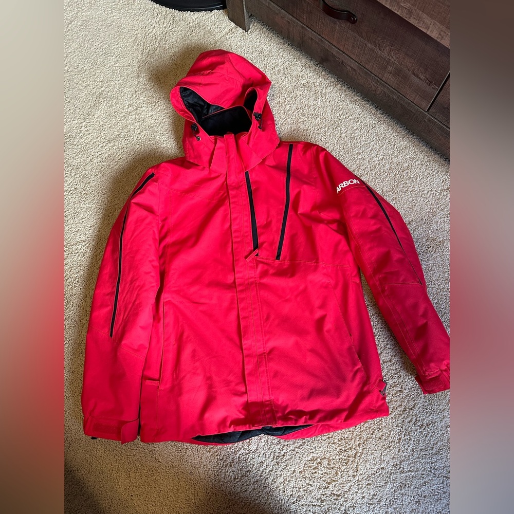 Men’s small Karbon insulated ski jacket -worn twice -like new